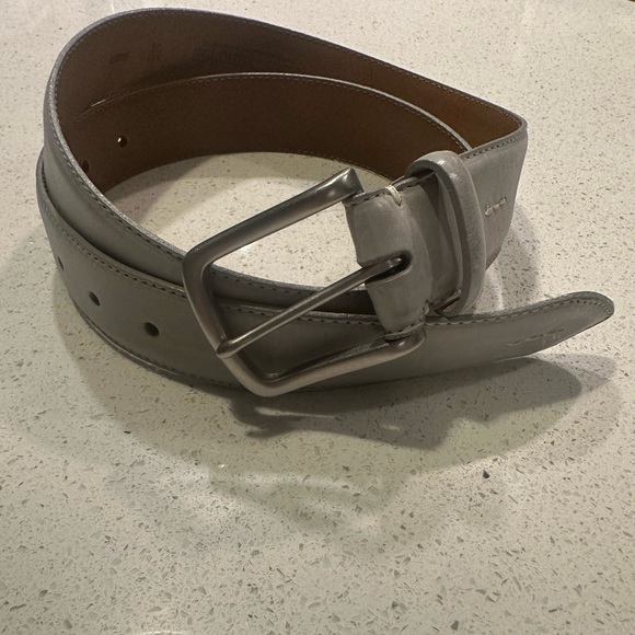 Allen Edmonds Accessories Allen Edmonds Grey Belt 4 Poshmark